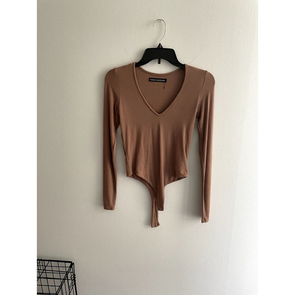 Naked Wardrobe Scoop Bodysuit